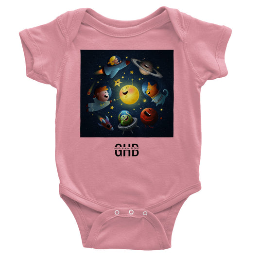 GHB Signature w/ message Classic Baby Short Sleeve Bodysuit