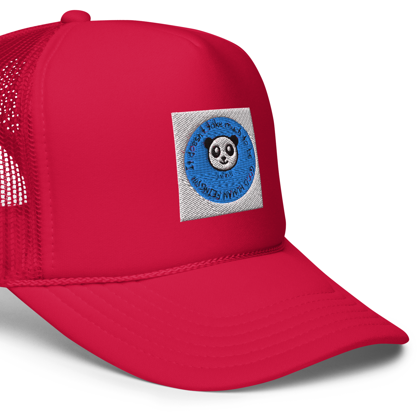 Foam trucker hat