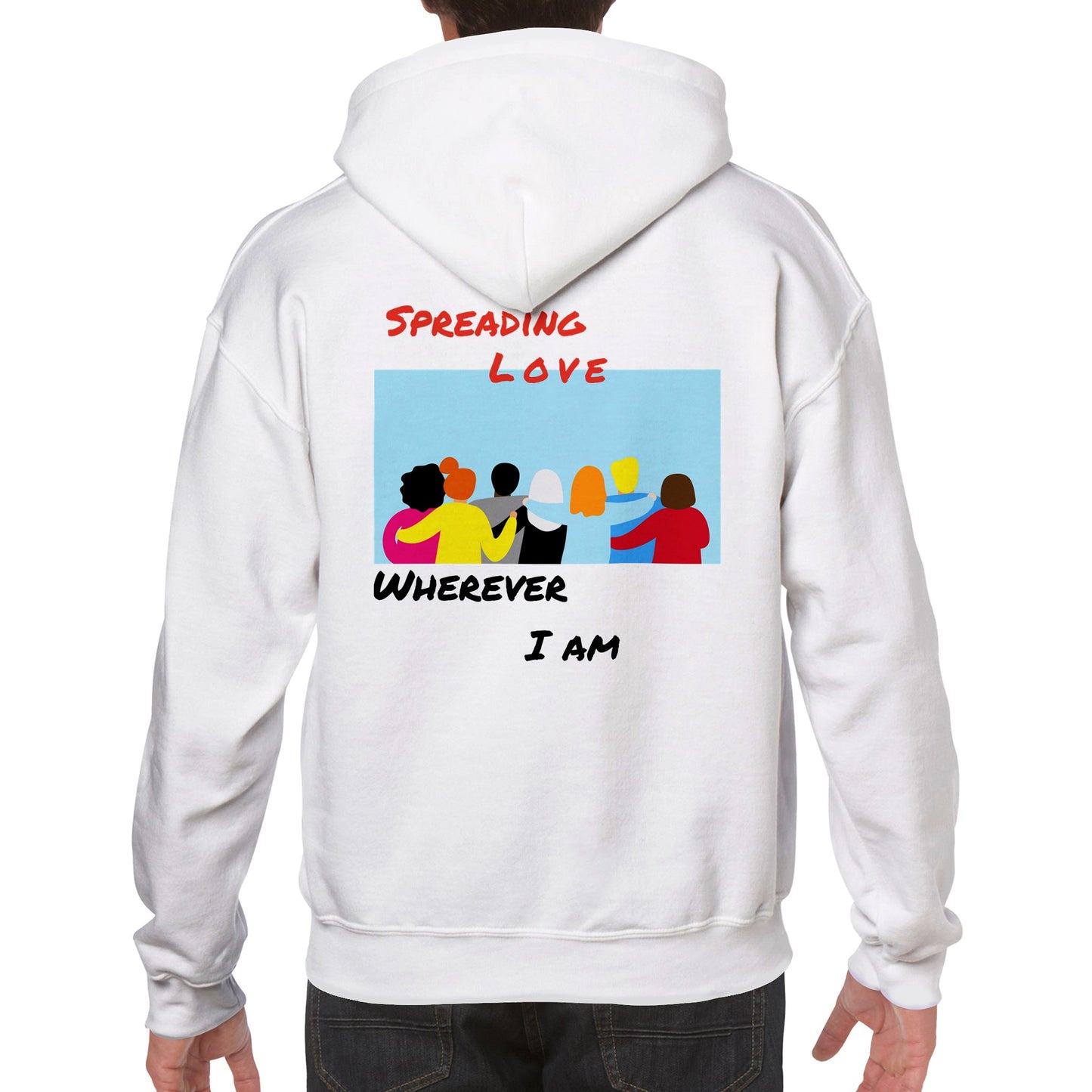 GHB Signature/ Spread Love series Premium Unisex Pullover Hoodie