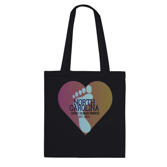 NC Heart/ Lead with Love Premium Tote Bag