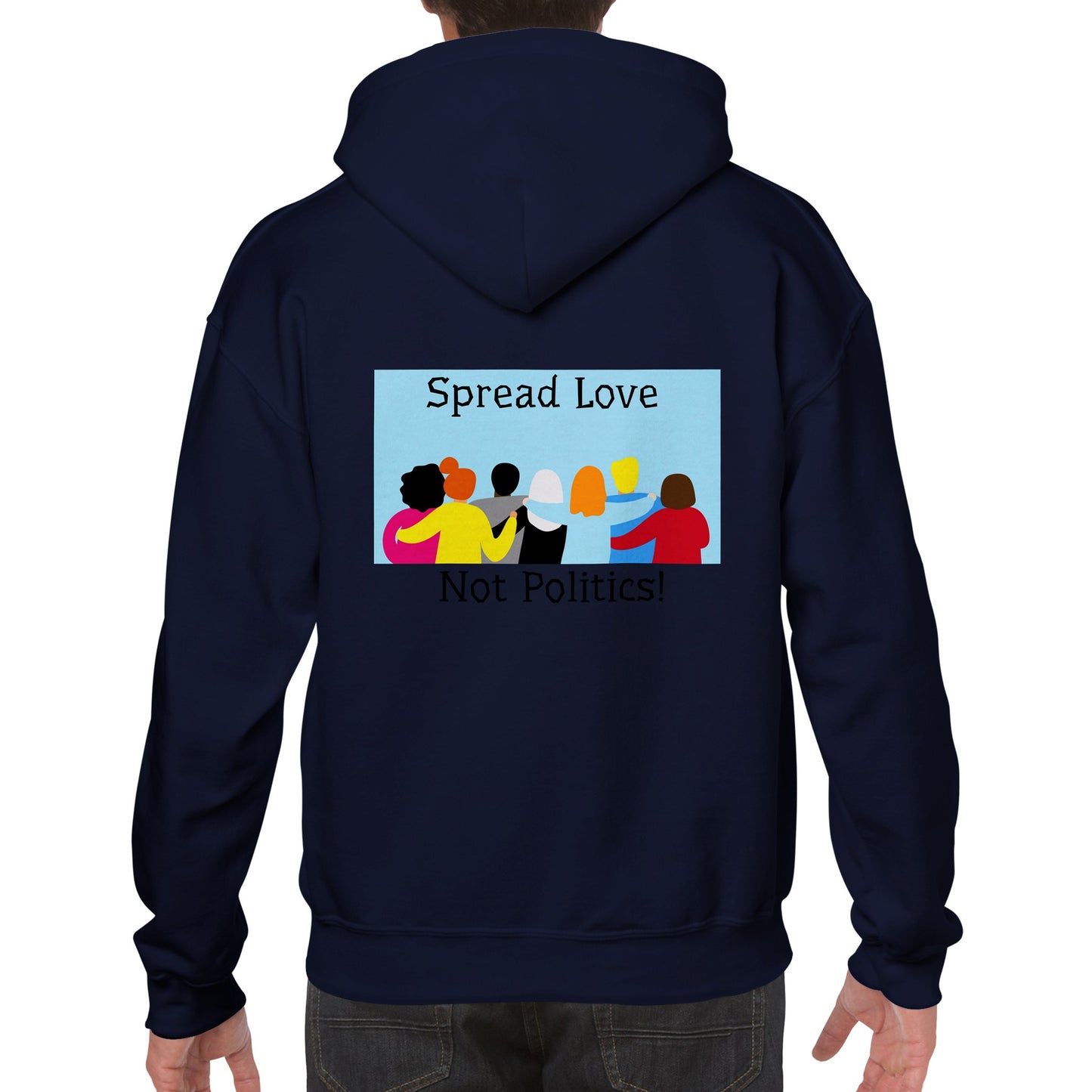 GHB signature/ No Politics Premium Unisex Pullover Hoodie