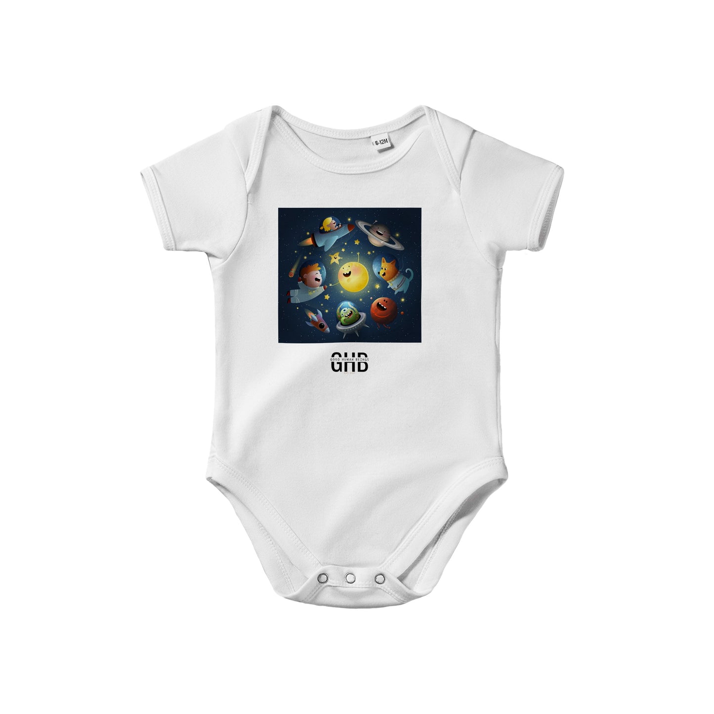 GHB Signature w/ message Classic Baby Short Sleeve Bodysuit
