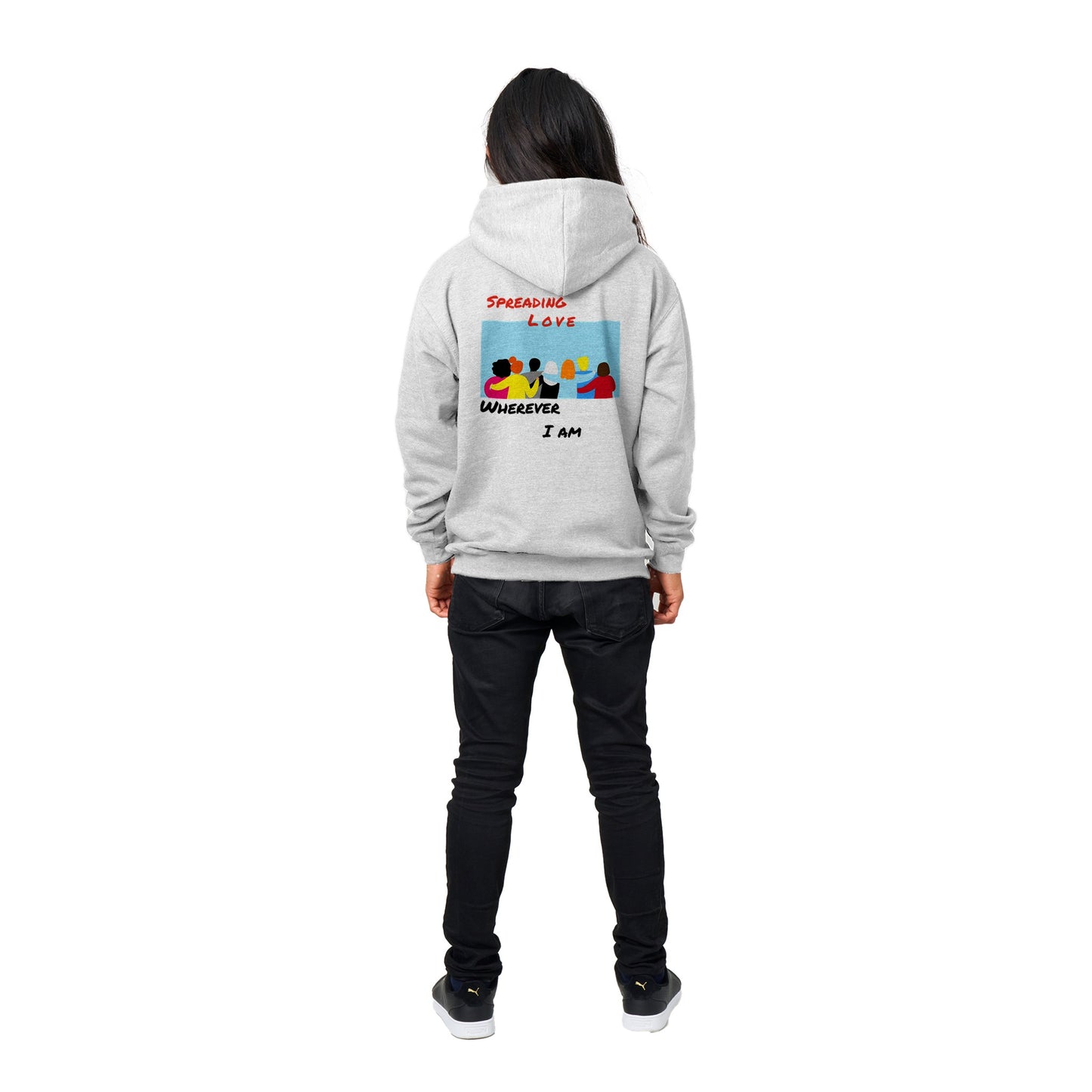 GHB Signature/ Spread Love series Premium Unisex Pullover Hoodie