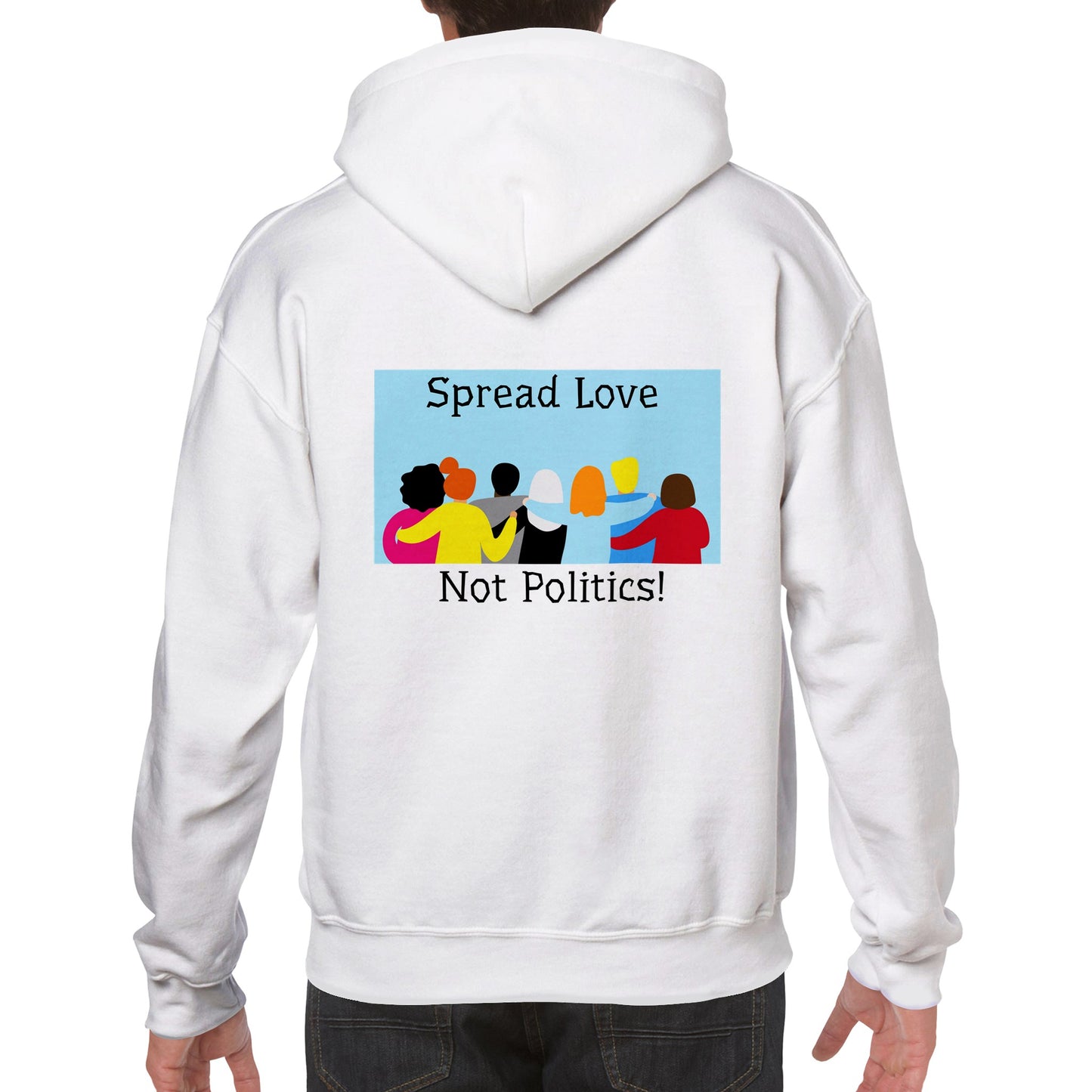 GHB signature/ No Politics Premium Unisex Pullover Hoodie