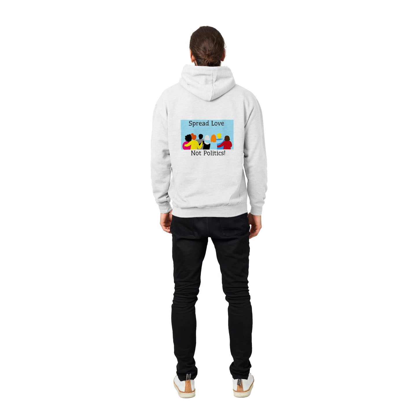 GHB signature/ No Politics Premium Unisex Pullover Hoodie