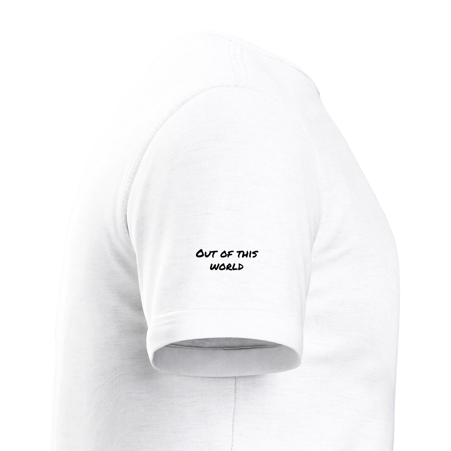 Moon Man/ out of this world Premium Unisex Crewneck T-shirt