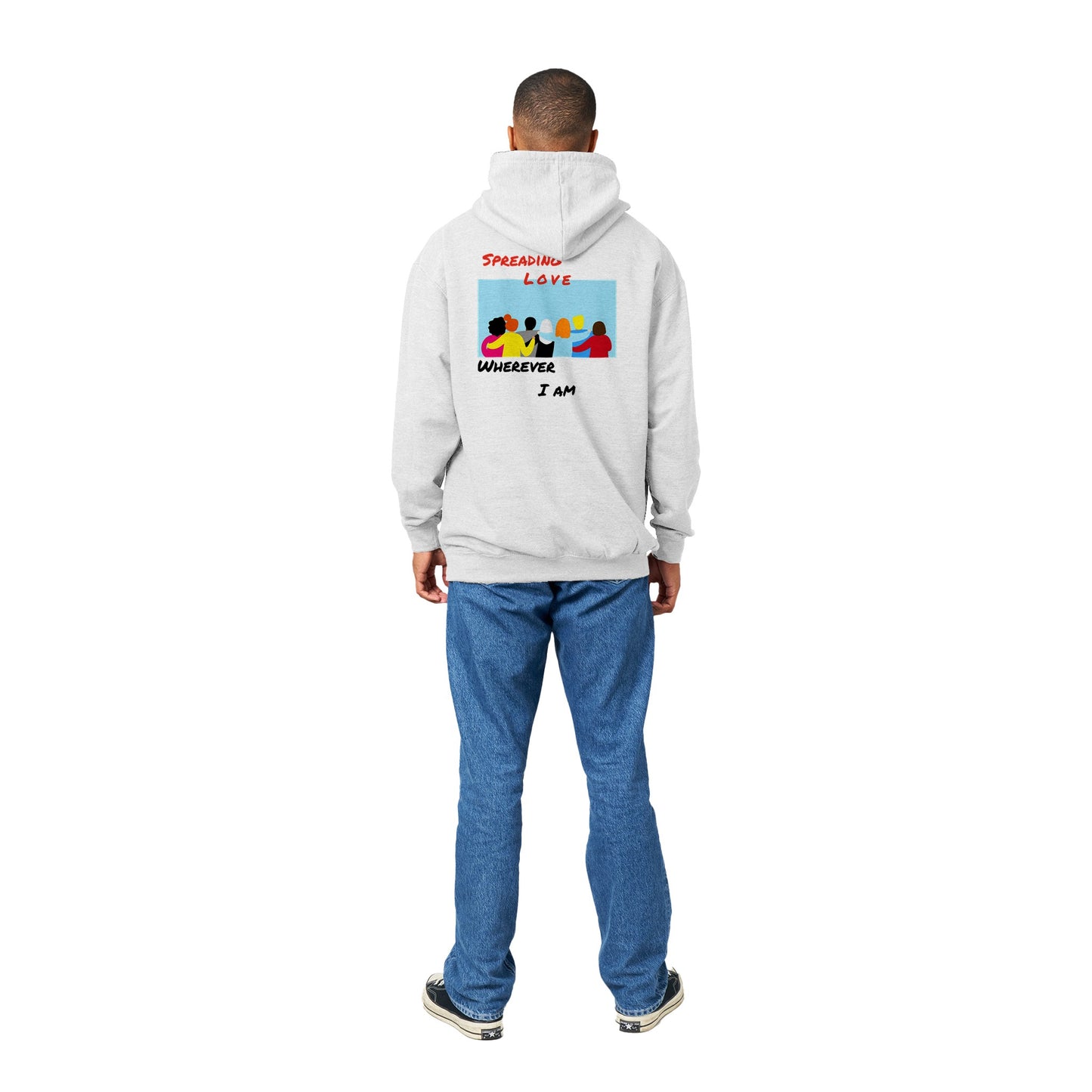 GHB Signature/ Spread Love series Premium Unisex Pullover Hoodie