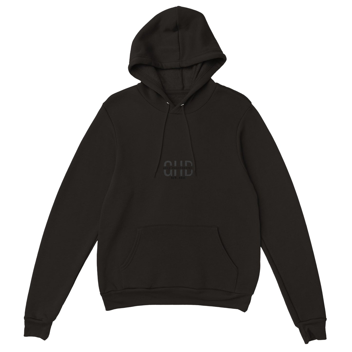 Black GHB signature/ No Politics Premium Unisex Pullover Hoodie