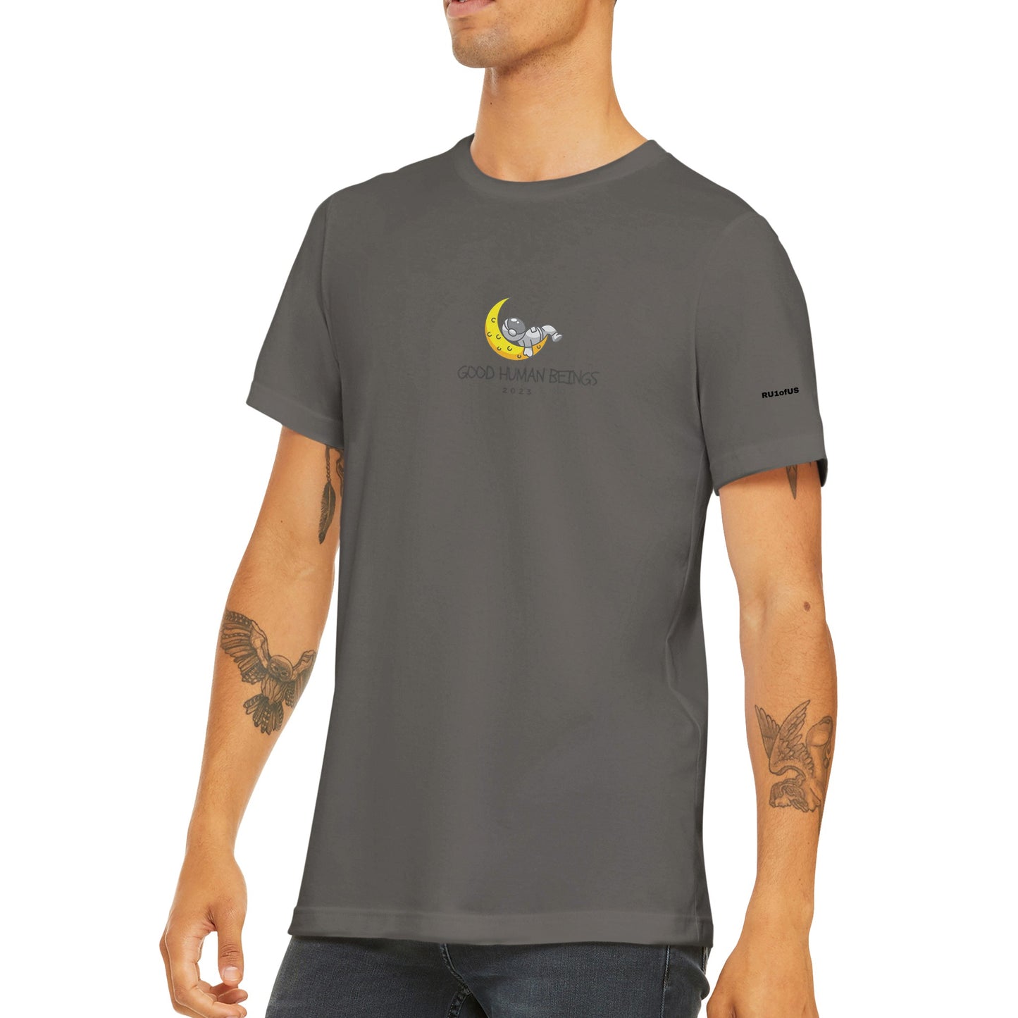 Moon Man/ GHB Premium Unisex Crewneck T-shirt