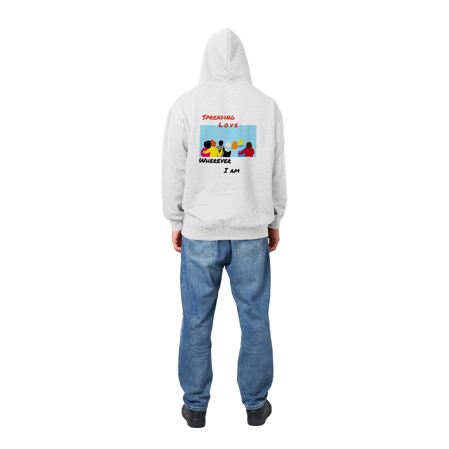 GHB Signature/ Spread Love series Premium Unisex Pullover Hoodie