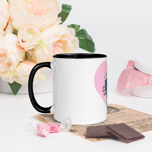 Spread the Love/ NC Mug with Color Inside