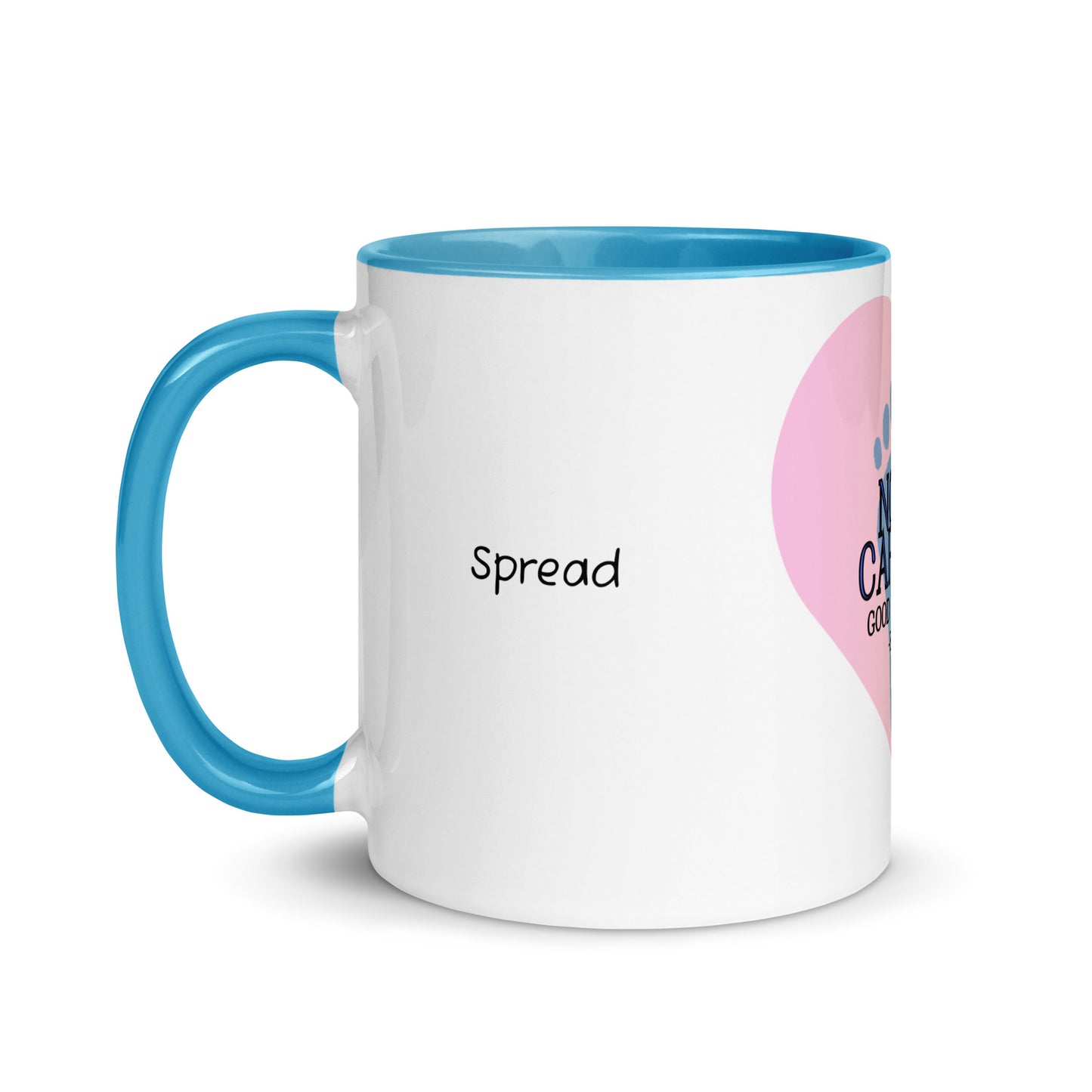 NC Spread Love White Mug with Color Inside