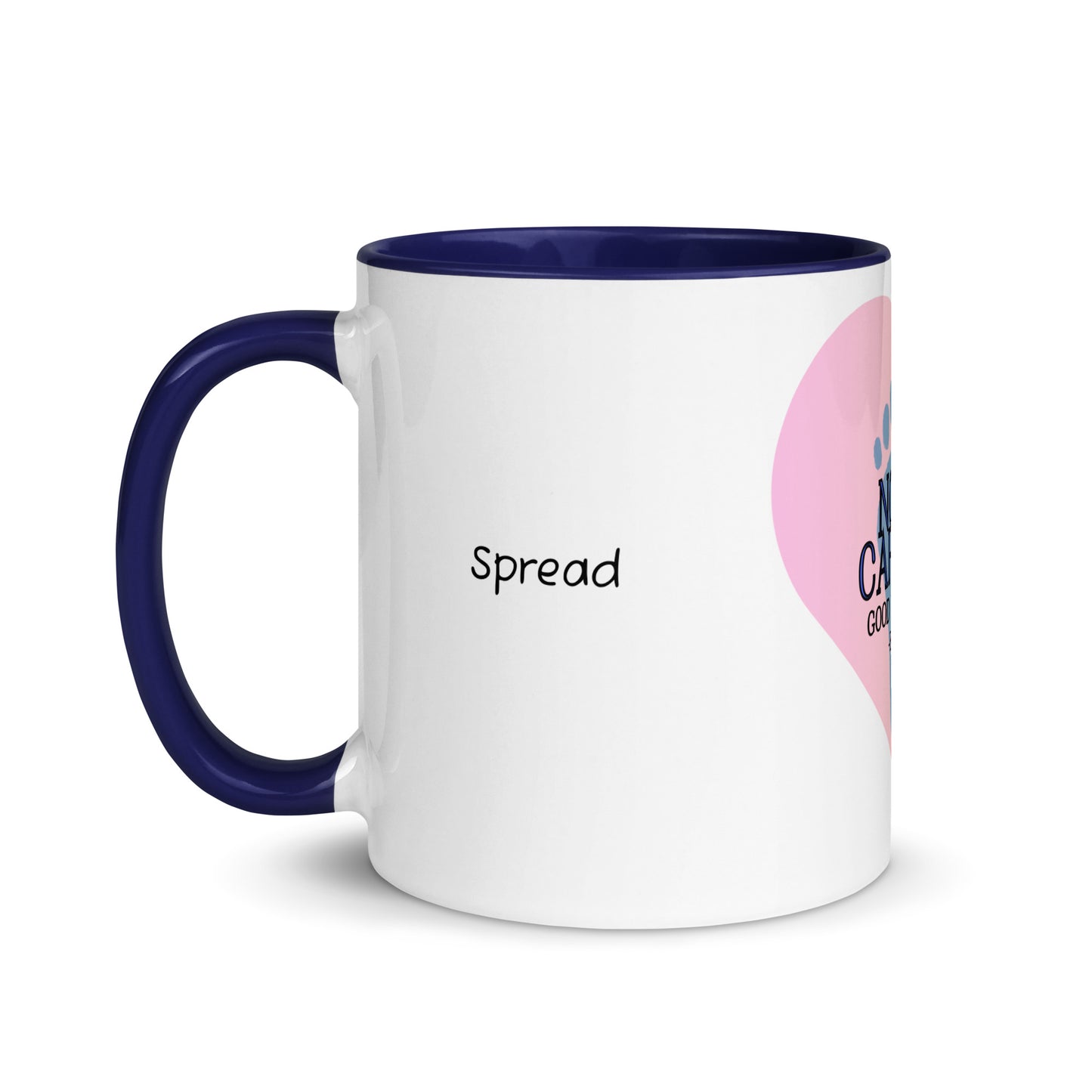 NC Spread Love White Mug with Color Inside