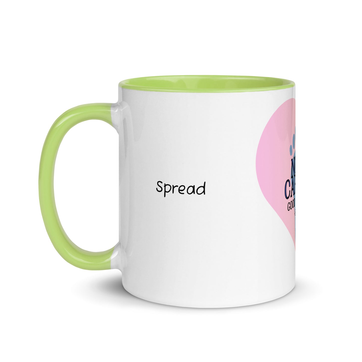 NC Spread Love White Mug with Color Inside