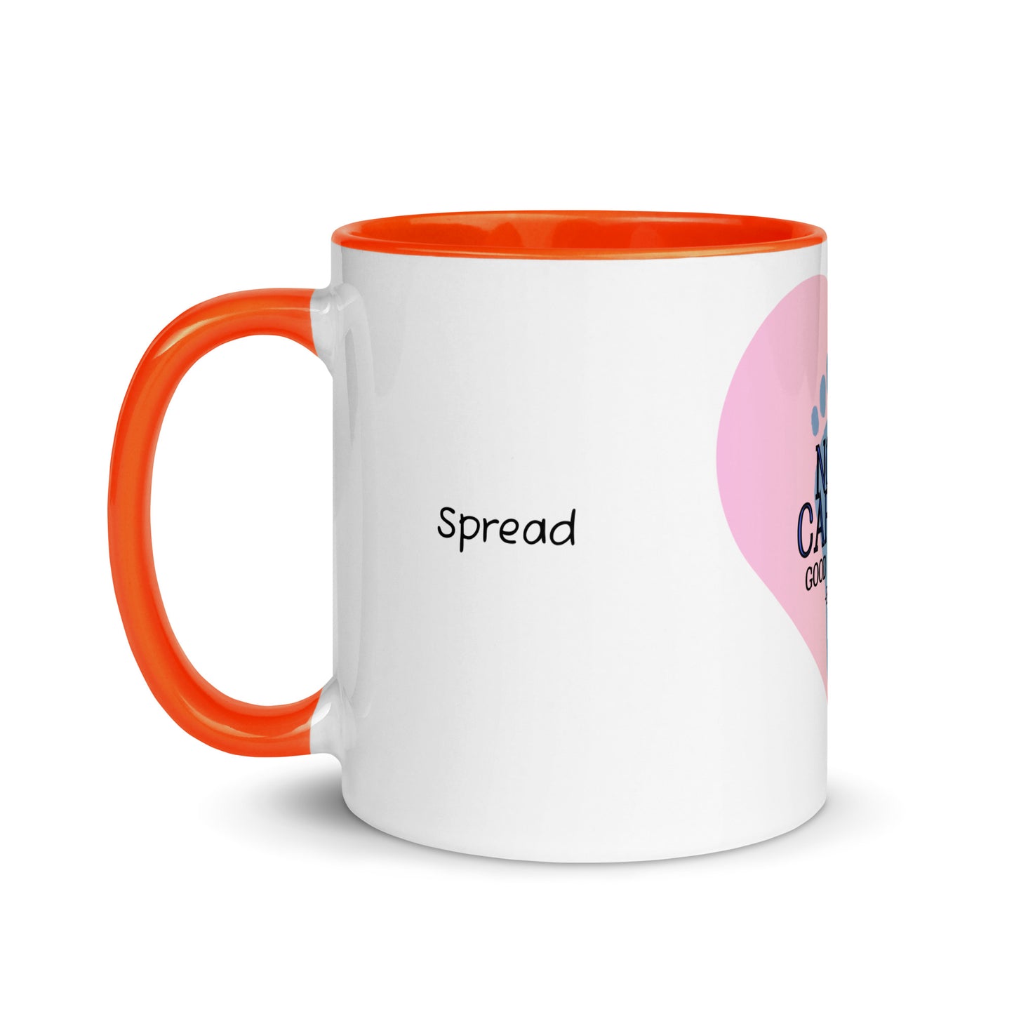 NC Spread Love White Mug with Color Inside